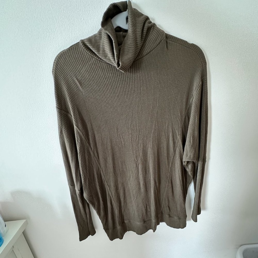 Olive Green Turtleneck